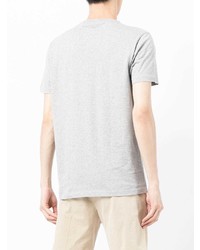 T-shirt à col rond imprimé gris PS Paul Smith