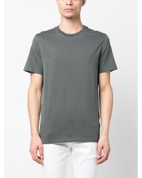 T-shirt à col rond imprimé gris Zadig & Voltaire