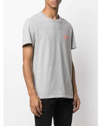 T-shirt à col rond imprimé gris Zadig & Voltaire