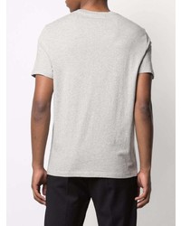 T-shirt à col rond imprimé gris Zadig & Voltaire