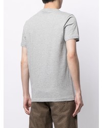 T-shirt à col rond imprimé gris PS Paul Smith