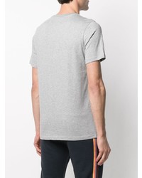 T-shirt à col rond imprimé gris PS Paul Smith