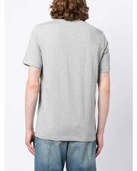 T-shirt à col rond imprimé gris PS Paul Smith