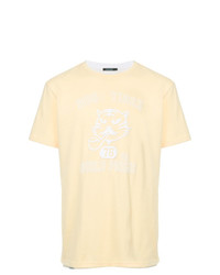 T-shirt à col rond imprimé jaune GUILD PRIME