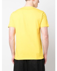 T-shirt à col rond imprimé jaune Carhartt WIP