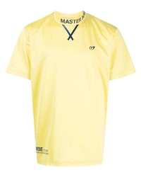 T-shirt à col rond imprimé jaune MASTER BUNNY EDITION