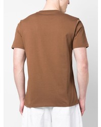 T-shirt à col rond imprimé marron clair Carhartt WIP