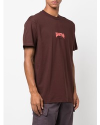 T-shirt à col rond imprimé marron foncé Carhartt WIP