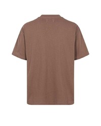 T-shirt à col rond imprimé marron HONOR THE GIFT