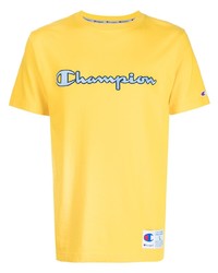 T-shirt à col rond imprimé moutarde Carhartt WIP