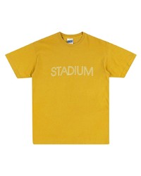 T-shirt à col rond imprimé moutarde Stadium Goods