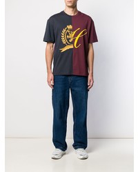 T-shirt à col rond imprimé multicolore Tommy Hilfiger
