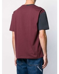 T-shirt à col rond imprimé multicolore Tommy Hilfiger