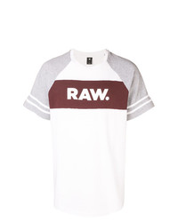 T-shirt à col rond imprimé multicolore G-Star Raw Research
