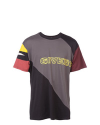 T-shirt à col rond imprimé multicolore Givenchy
