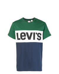 T-shirt à col rond imprimé multicolore Levi's