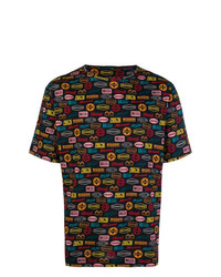 T-shirt à col rond imprimé multicolore Missoni Mare
