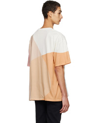 T-shirt à col rond imprimé multicolore MAISON KITSUNÉ