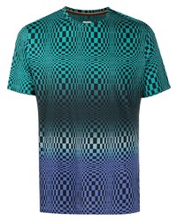 T-shirt à col rond imprimé multicolore Paul Smith