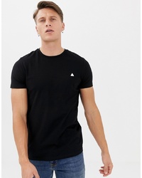 T-shirt à col rond imprimé noir et blanc ASOS DESIGN