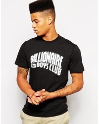 T-shirt à col rond imprimé noir et blanc Billionaire Boys Club