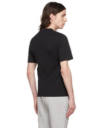 T-shirt à col rond imprimé noir et blanc Stella McCartney
