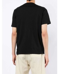 T-shirt à col rond imprimé noir et blanc PS Paul Smith