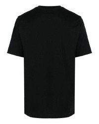 T-shirt à col rond imprimé noir et blanc PS Paul Smith