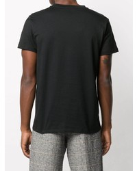 T-shirt à col rond imprimé noir et blanc Isabel Marant