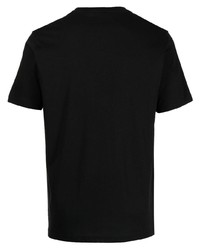 T-shirt à col rond imprimé noir et blanc PS Paul Smith