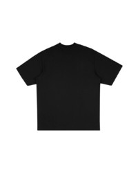 T-shirt à col rond imprimé noir et blanc Supreme