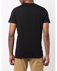 T-shirt à col rond imprimé noir et blanc PS Paul Smith