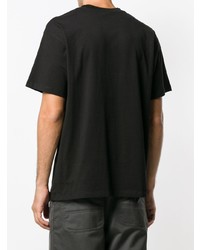 T-shirt à col rond imprimé noir et blanc Carhartt