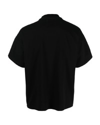 T-shirt à col rond imprimé noir et blanc AUTRY