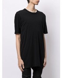 T-shirt à col rond imprimé noir et blanc 11 By Boris Bidjan Saberi