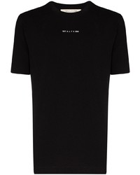 T-shirt à col rond imprimé noir 1017 Alyx 9Sm