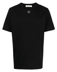 T-shirt à col rond imprimé noir 1017 Alyx 9Sm