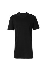 T-shirt à col rond imprimé noir 11 By Boris Bidjan Saberi