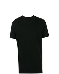 T-shirt à col rond imprimé noir 11 By Boris Bidjan Saberi