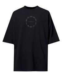 T-shirt à col rond imprimé noir A BETTER MISTAKE