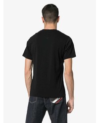 T-shirt à col rond imprimé noir Kenzo