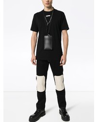 T-shirt à col rond imprimé noir Off-White