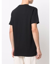 T-shirt à col rond imprimé noir Off-White