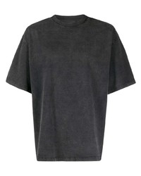 T-shirt à col rond imprimé noir Axel Arigato