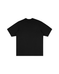 T-shirt à col rond imprimé noir Supreme