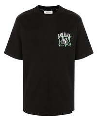 T-shirt à col rond imprimé noir BAPE BLACK *A BATHING APE®