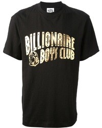 T-shirt à col rond imprimé noir Billionaire Boys Club