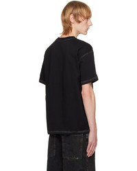 T-shirt à col rond imprimé noir BUTLER SVC