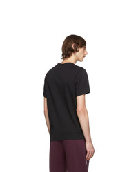 T-shirt à col rond imprimé noir Kenzo