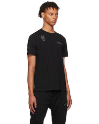 T-shirt à col rond imprimé noir RLX Ralph Lauren